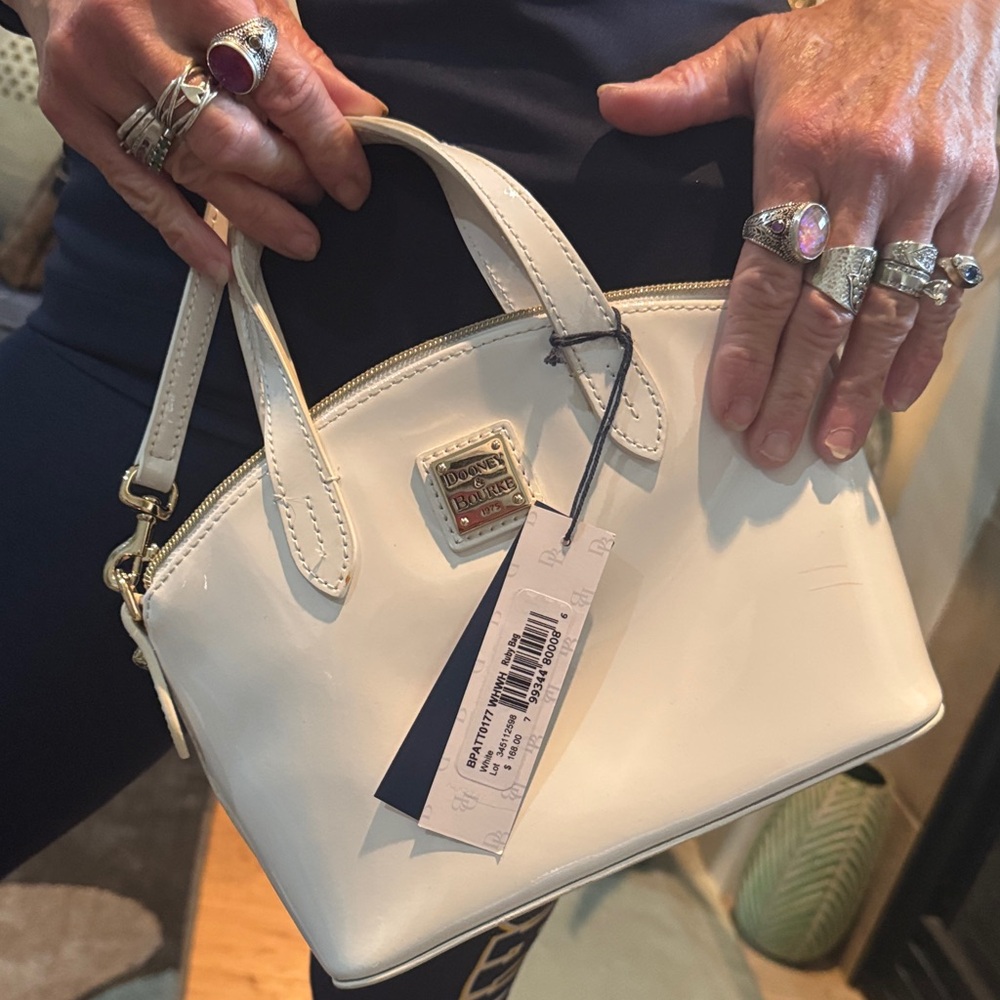 Dooney & Bourke Cream Mini Bag